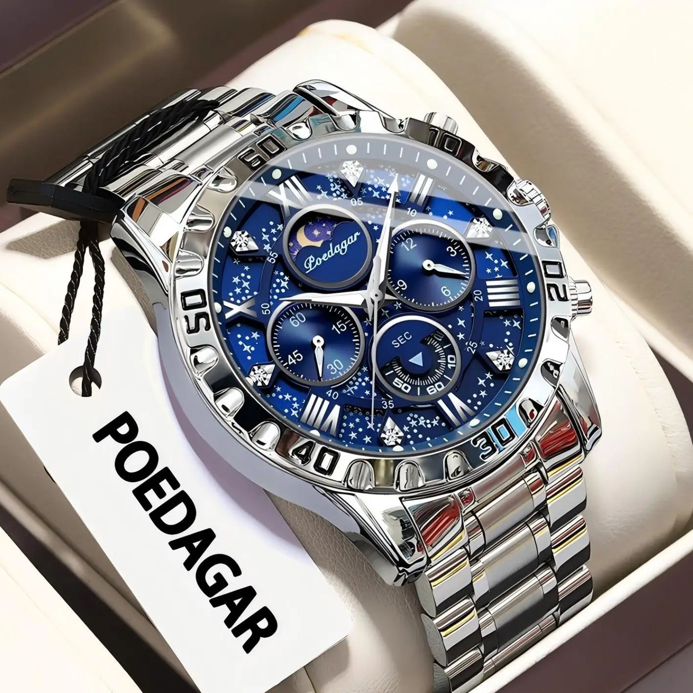 Patek Philippe Watch Nautilus - POEDAGAR Роскошные модные мужские часы, водостойкий