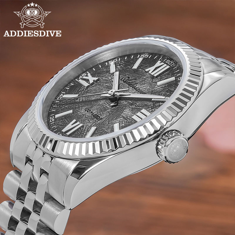 Stainless Bracelet Diver - ADDIESDIVE Элегантные женские часы класса люкс