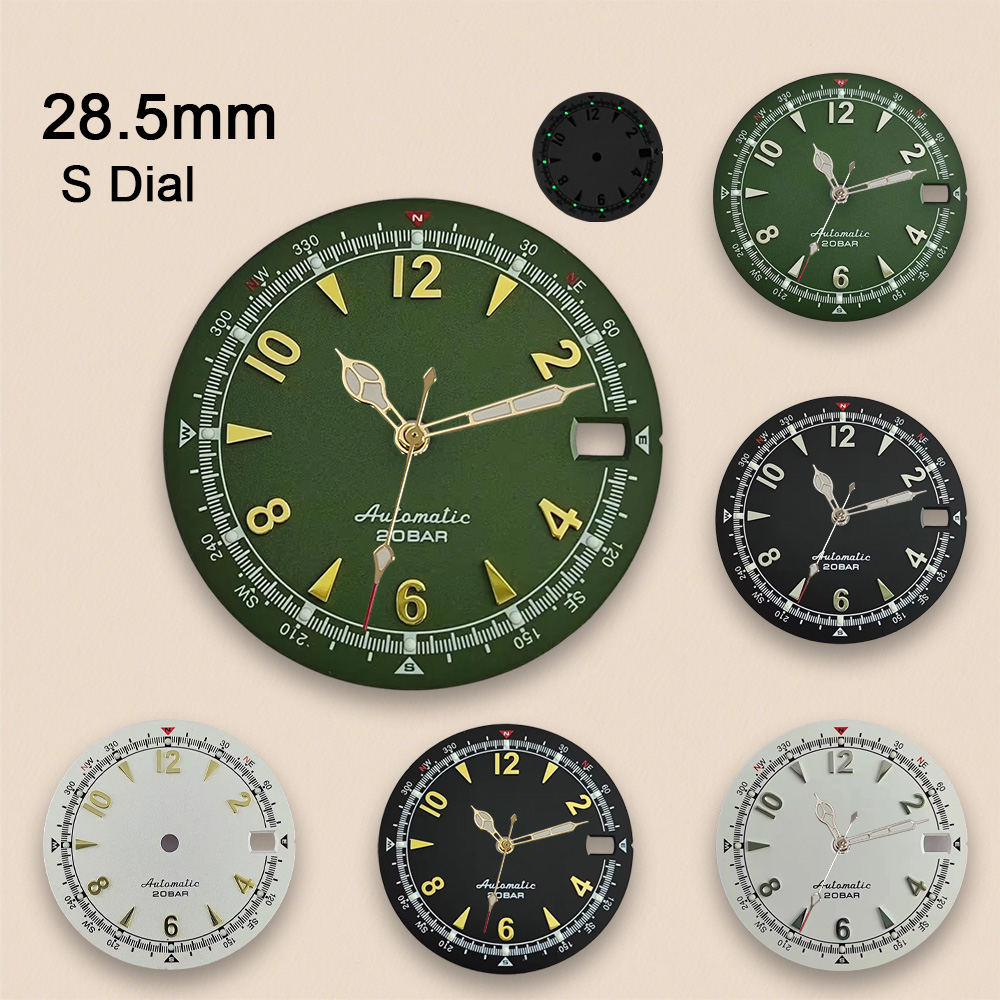 Seiko Watch 5 Sports - Nh35 Dial S Logo 28,5 мм
