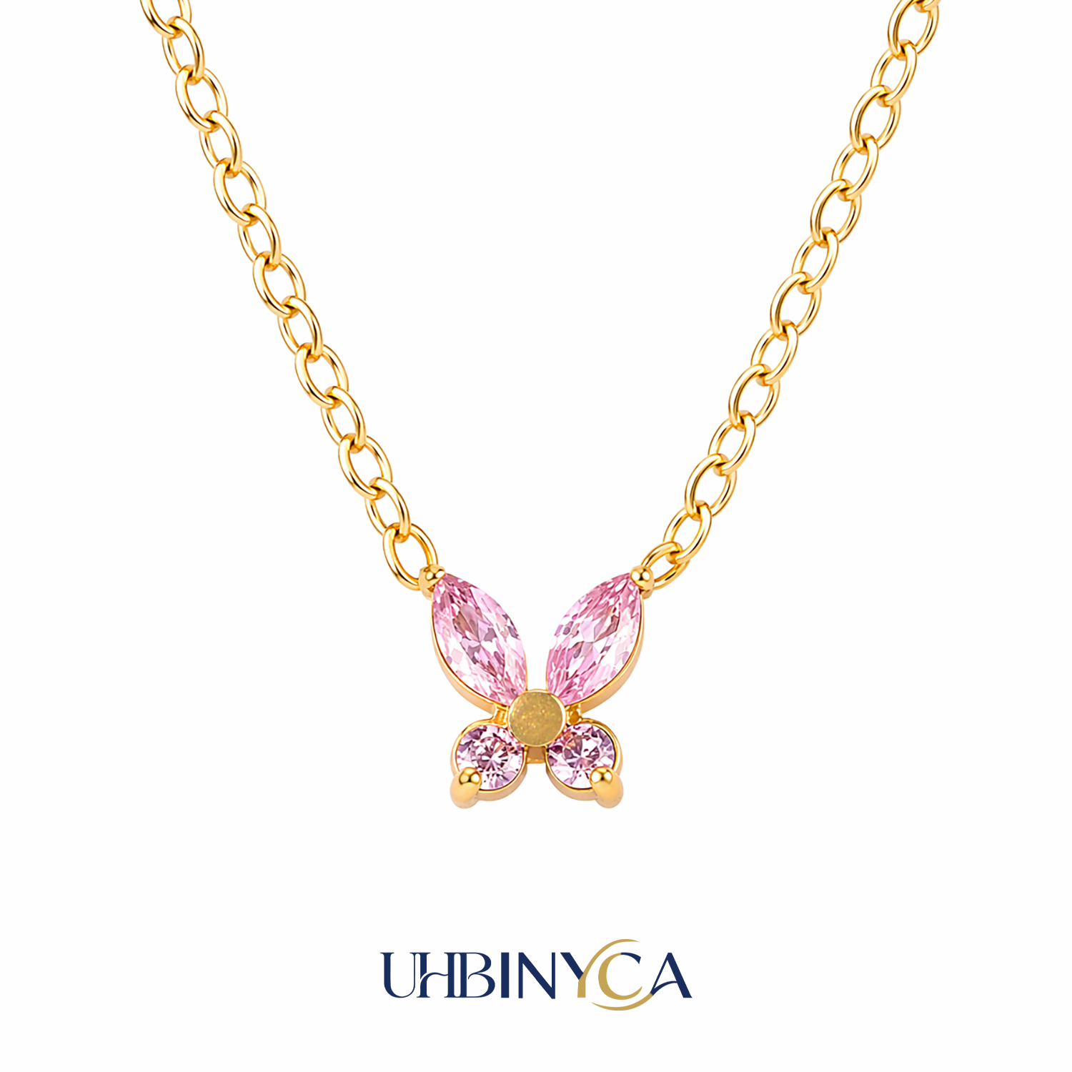 Сверкающее ожерелье с подвеско – обзор и цена Butterfly Clasp Deployant