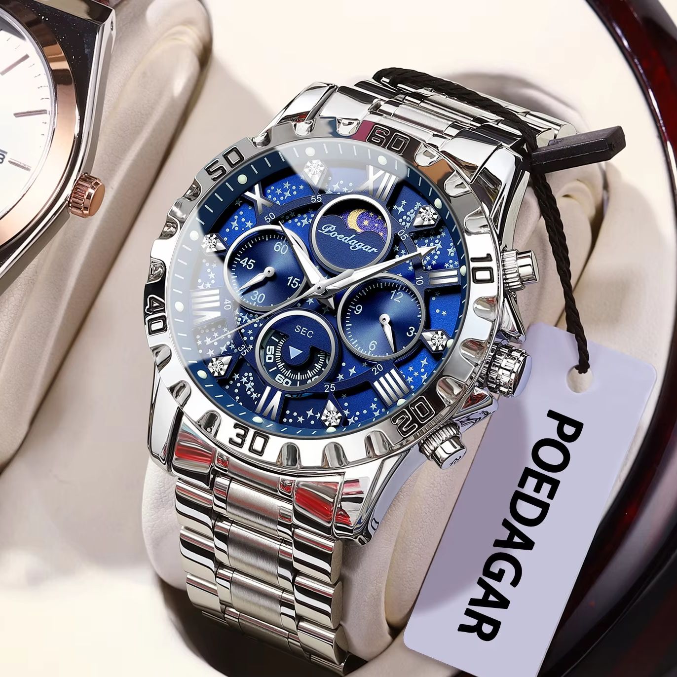 POEDAGAR Роскошные модные мужс – обзор и цена Patek Philippe Watch Nautilus