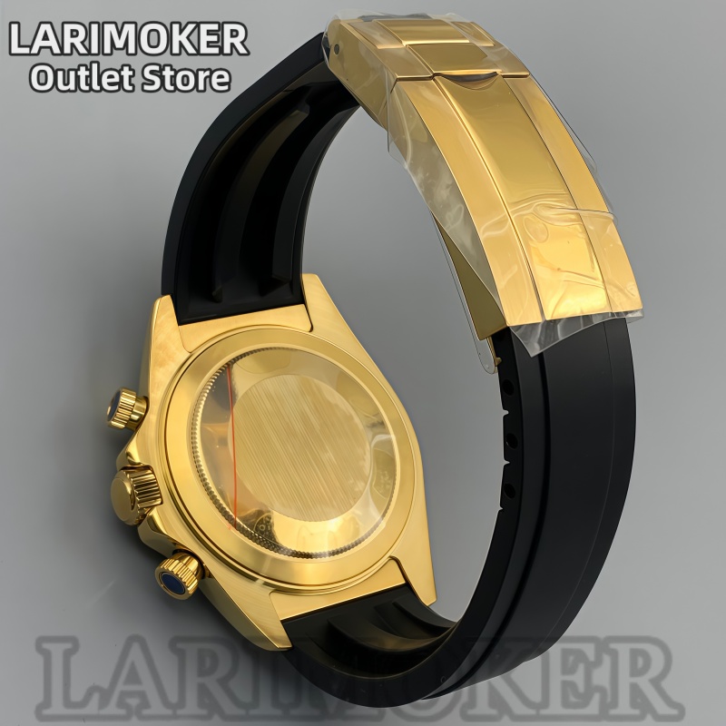 LARIMOKER 39 мм мужские спорти – обзор и цена Rubber Strap Diver